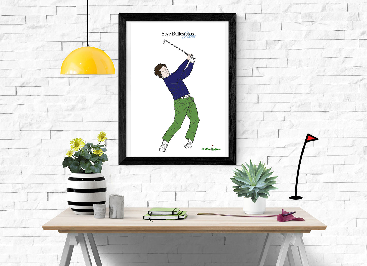 Seve Ballesteros Icon