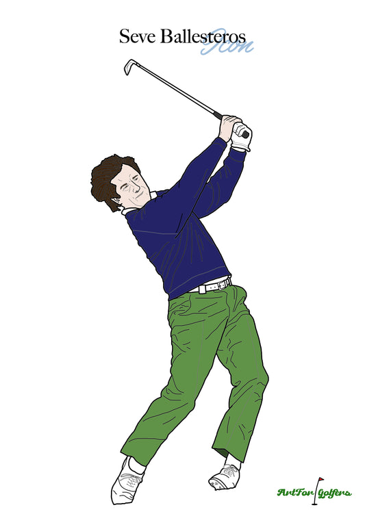 Seve Ballesteros Icon